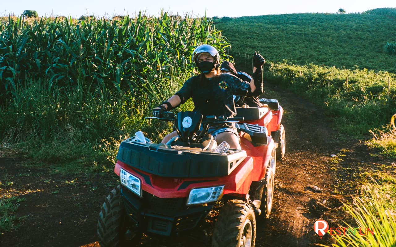 ATV ride to see nature in Chiang Mai